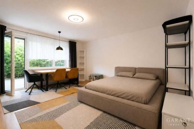 Attraktive 2 Zimmer-Erdgeschoss-Wohnung mit großzügiger Terrasse und hervorragender Infrastruktur