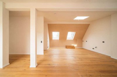 Moderne Dachgeschosswohnung in Rixdorf mit Photovoltaikanlage und Panoramaterrasse