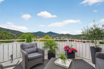 Luxuriöse Maisonette mit unverbaubarem Weitblick