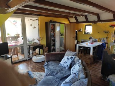 Suche Nachmieter für Dachgeschoss 3-Raum Wohnung in Jena Nord