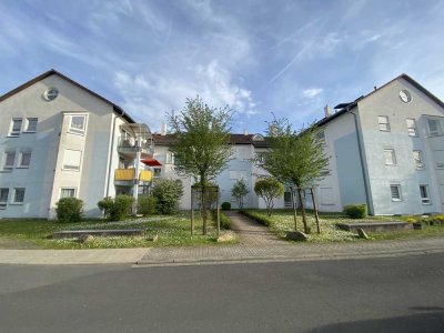 Gepflegte 3-Zimmer-Wohnung mit Balkon und Tiefgaragenstellplatz in Kreuzwertheim I vermietet