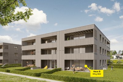 3-Zimmerwohnung mit Garten | B02