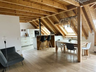 Befristet - 4-Zimmer-Maisonette-Wohnung mit gehobener Innenausstattung und EBK in Steißlingen