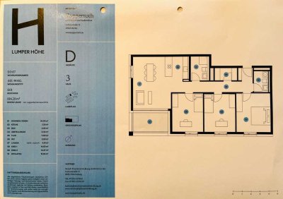 Erstbezug mit Balkon und Einbauküche: Exklusive 4-Raum-Wohnung mit geh. Innenausstattung