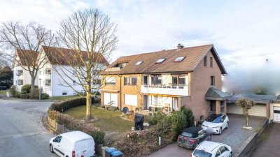 Großzügige 6-Zimmer-EG-Wohnung mit Kamin, Fußbodenheizung, 3 Terrassen und umlaufendem Garten