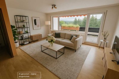 Sofort bezugsbereit: Helle Wohnung mit Terrasse