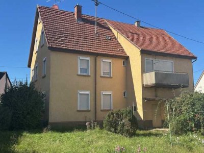 Zweifamilienhaus mit Baugrundstück