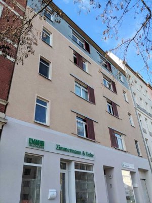 Ideal für Studenten / Azubis  / Pendler - 1-Zimmer-Wohnung mit Balkon in Magdeburg / Buckau