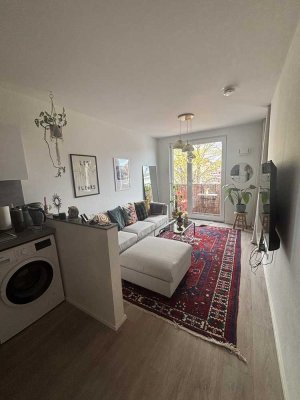 Moderne 1,5-Zimmer-Neubauwohnung mit Balkon & optionalem TG-Stellplatz in Wiesbaden-Biebrich