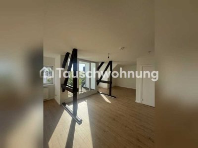 Tauschwohnung: Großzügige 1-Zimmer-Wohnung mit Balkon