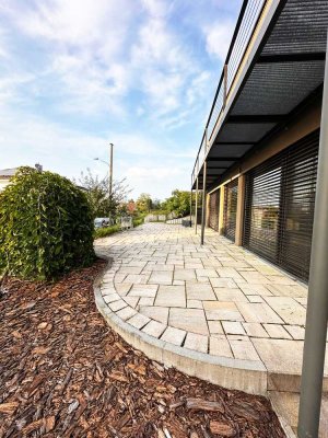 Moderne, offen gehaltene Terrassenwhg. in Adelzhausen - noch teilbar a. Wunsch - ruhige Lage