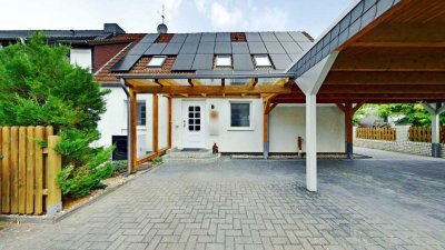 „Platz für die ganze Familie – 232 m² Wohnfläche, Einliegeroption, moderne Energietechnik“.