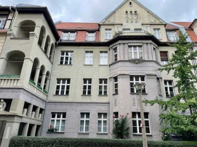 Sanierte Altbauwohnung mit Loggia in Halle Giebichenstein zu vermieten