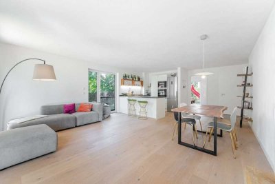 Ready to live! Möblierte 4-Zimmer-Gartenwohnung in sonniger Südwest-Ausrichtung