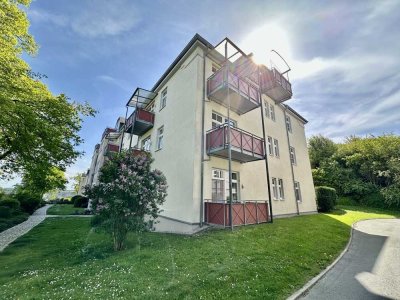 GELEGENHEIT: Großzügige Maisonette-Wohnung mit Balkon und Aussicht über Plauen - SOFORT FREI!