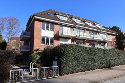 2-Zimmer-Wohnung mit Balkon und Tiefgaragenstellplatz in Hamburg-Rissen