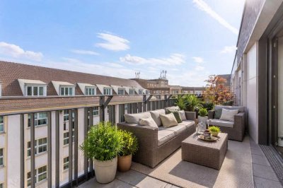 3-Zi.-Penthouse mit zwei Balkonen und Fernsehturmblick in zentraler Lage von Berlin-Mitte
