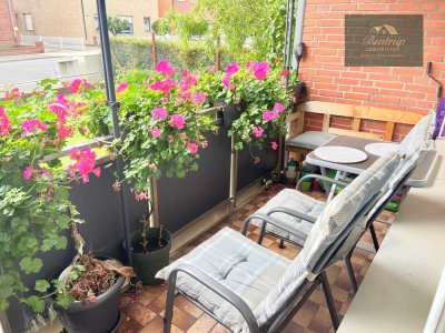 Zentrale Erdgeschosswohnung mit Balkon in Hiltrup