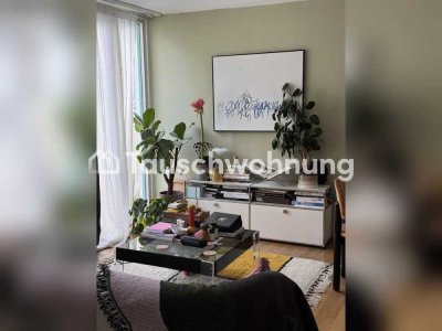 Tauschwohnung: 1-Zimmer-Wohnung mit Balkon gegen größere Wohnung