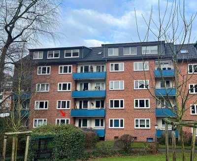 Zentral gelegene 1-Zimmer-Eigentumswohnung in Kiel zu verkaufen!