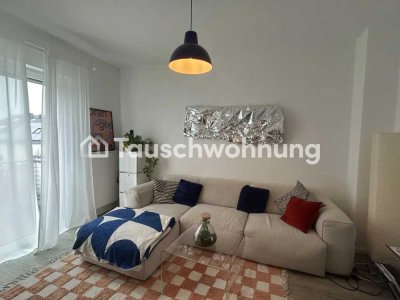 Tauschwohnung: Zentrale renovierte 3,5 Zimmer 2 Balkone