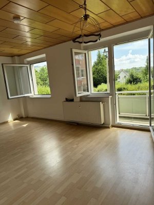 Schöne 2-Zimmer-EG-Wohnung mit Balkon und Einbauküche in Suhl