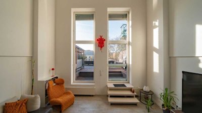 Industrie-Chic trifft auf Modernes Wohnen   –   270 m²  Loft-Haus