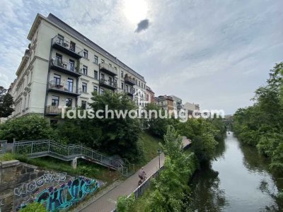 Tauschwohnung: Sonnige Wohnung mit Balkon am Kanal