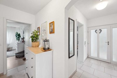 Wohlfühl-Oase in Gernsbach: 3-Zi. Wohnung im Erdgeschoss mit Balkon