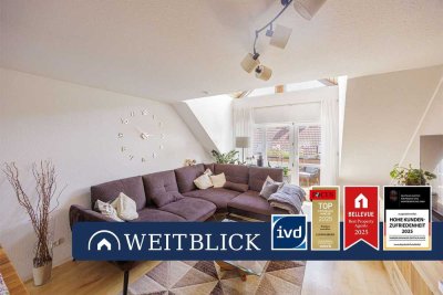 WEITBLICK: Maisonette im Dachgeschoss!