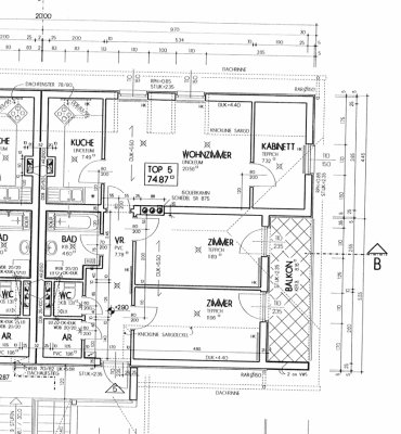 Geförderte 3-Zimmer Mietwohnung | ca. 74 m² | Obergeschoss | Balkon
