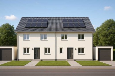 Moderne Doppelhaushälften in Dettingen an der Iller - Neubau mit Wohlfühlcharakter
