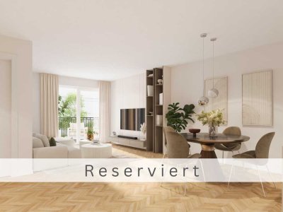 Reserviert: Ruhige Neubauwohnung mit Balkon im Kö-Karree - nur 80m von der Königsallee entfernt