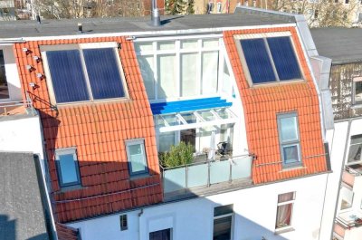 Dachterrassen-Maisonette mit Kamin in Toplage – provisionsfrei | seltene Gelegenheit