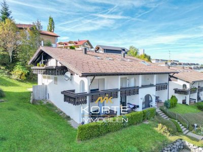 *Reserviert* Gepflegte 3-Zimmer Dachgeschosswohnung mit Hochgrat-Blick  und Kaminofen