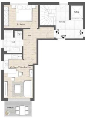 Moderne 2-Zimmer-Wohnung in gefragtem Neubau