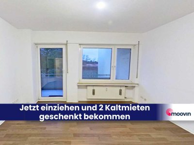 Geräumige 3-Zimmer-Wohnung mit BALKON und Tageslichtbad