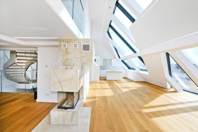 Exklusives Innenstadt-Penthouse mit Pool &amp; Co - luxuriöse Mietwohnung in 1010 Wien