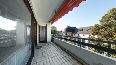 Zentrale 2,5-Zimmer-Wohnung in Bad Kissingen mit Balkon und Aufzug