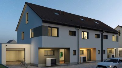 Modernes REH - NEUBAU - Wohnen in sonniger, bevorzugter  Lage! IDEAL für Familien! Effizienzhaus 55!