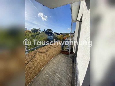 Tauschwohnung: Sehr helle Single-Wohnung mit Südbalkon in ruhiger Lage