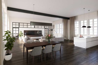 ******WOHNUNG MIT 4 ZIMMERN IM LOFTSTIL*******