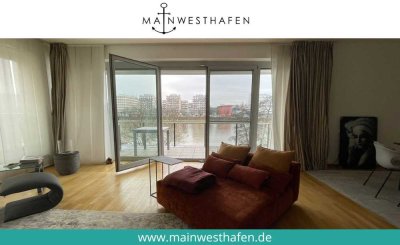 Frankfurter Westhafen - Möblierte Wohnung