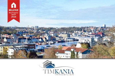 Gemütliche Maisonettewohnung mit Blick über Hafen und Altstadt