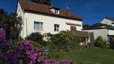 Großzügiges Südhanggrundstück mit Weitblick und Zweifamilienhaus in Toplage Schwandorf - Kruckental
