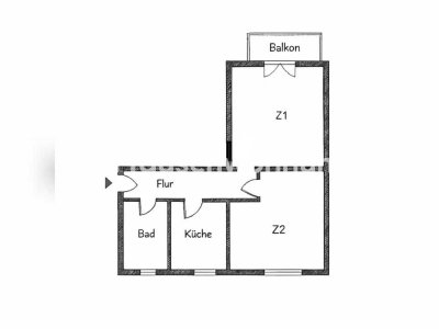 Tauschwohnung: 2-Zimmer-Wohnung in Potsdam für Berlin-Tausch