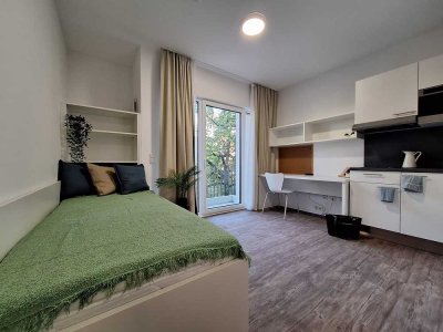 Großes 1-Raumapartment zur Miete in Leipzig Connewitz - Wentzel Dr. -
