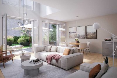 2,5-Zimmer-Maisonette mit Garten und Galerie - Perfekt für Paare!