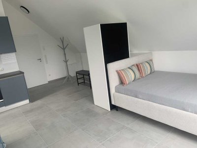 1-Zimmer-Apartment möbliert mit Balkon in 88319 Aitrach