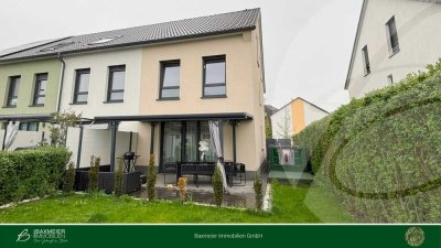 Einziehen und wohlfühlen! Bezugsfertiges Reihenendhaus im Neubaugebiet